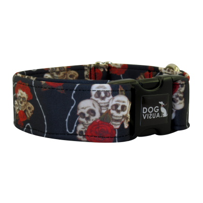 Halsband BLACK SKULL 