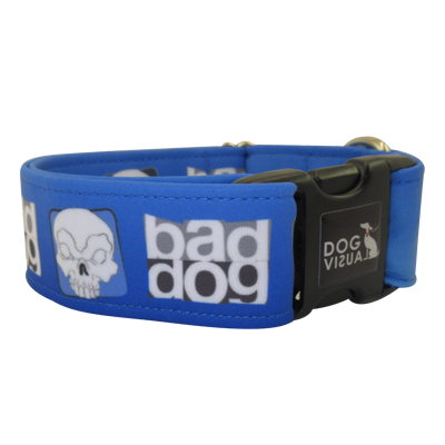 Obojok BAD DOG BLUE