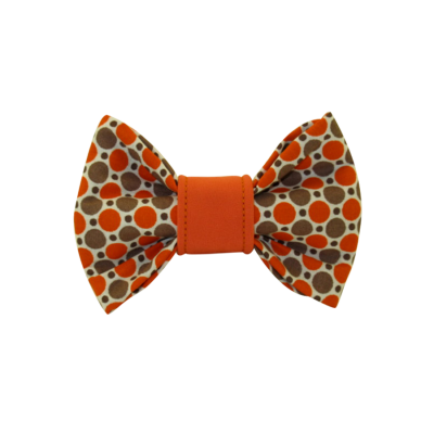 Fliege  DOTS IN ORANGE