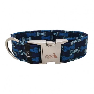 Halsband NAVY BONE