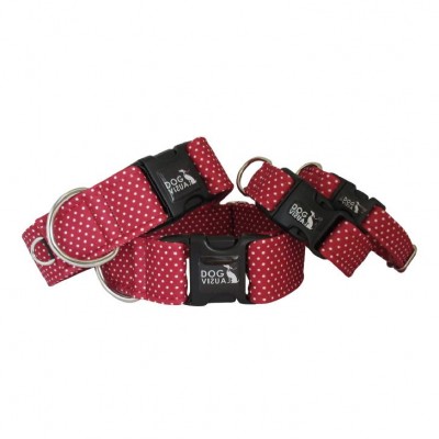 Halsband RED DOTS