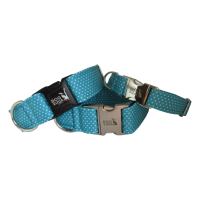 Halsband BLUE DOTS